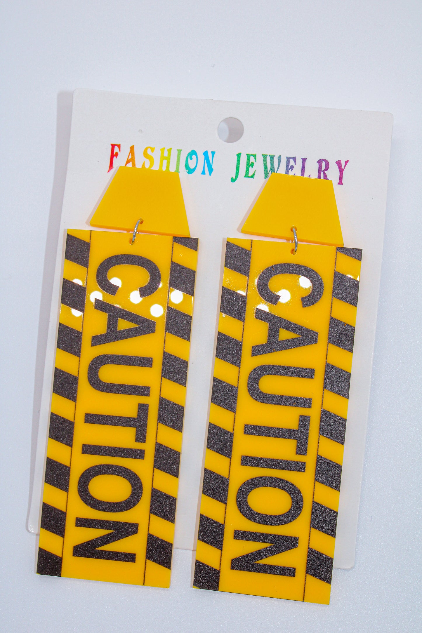 Caution Sign - Earrings