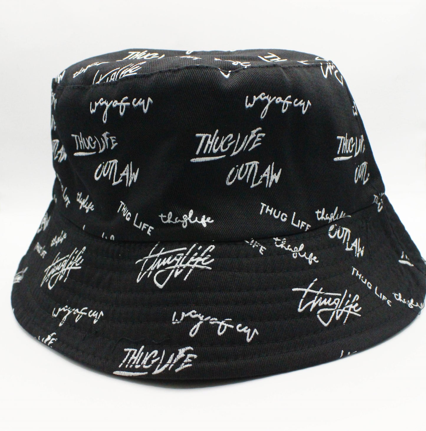 Reversable Thug life - bucket hats