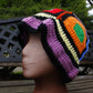 Multi colored knitted- bucket hat