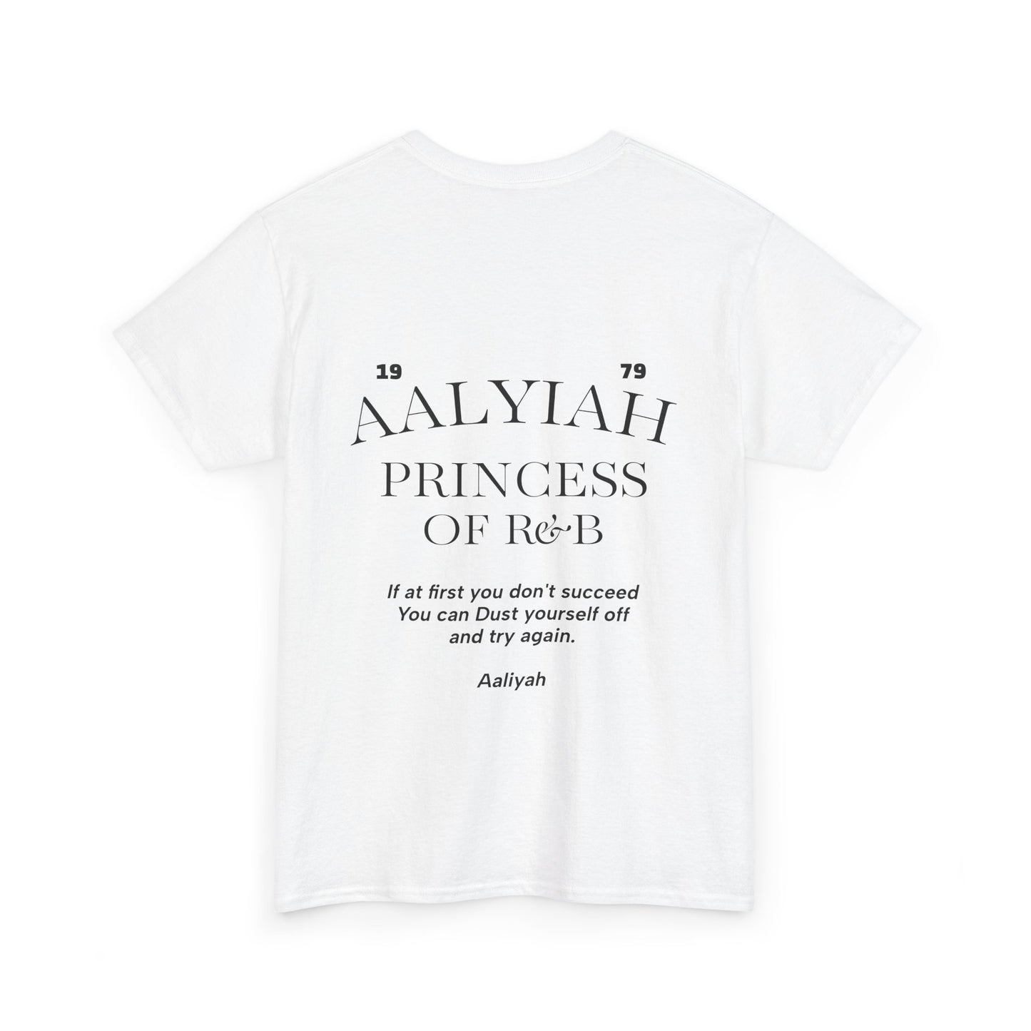Aaliyah Tribute T-Shirt - Unisex Tee