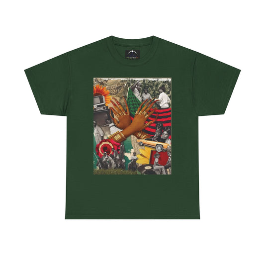 June-teenth Retro Vibe Unisex Heavy Cotton Tee