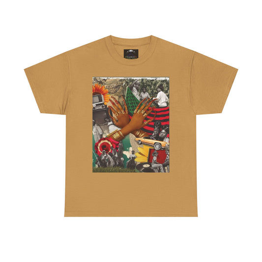 June-teenth Retro Vibe Unisex Heavy Cotton Tee