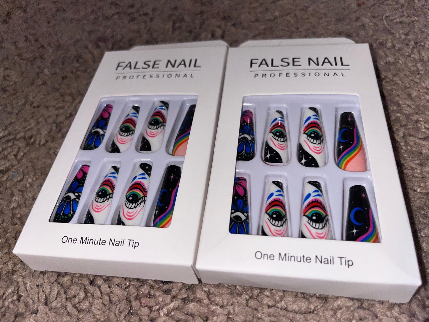 Trippy Vibes -Nail Set