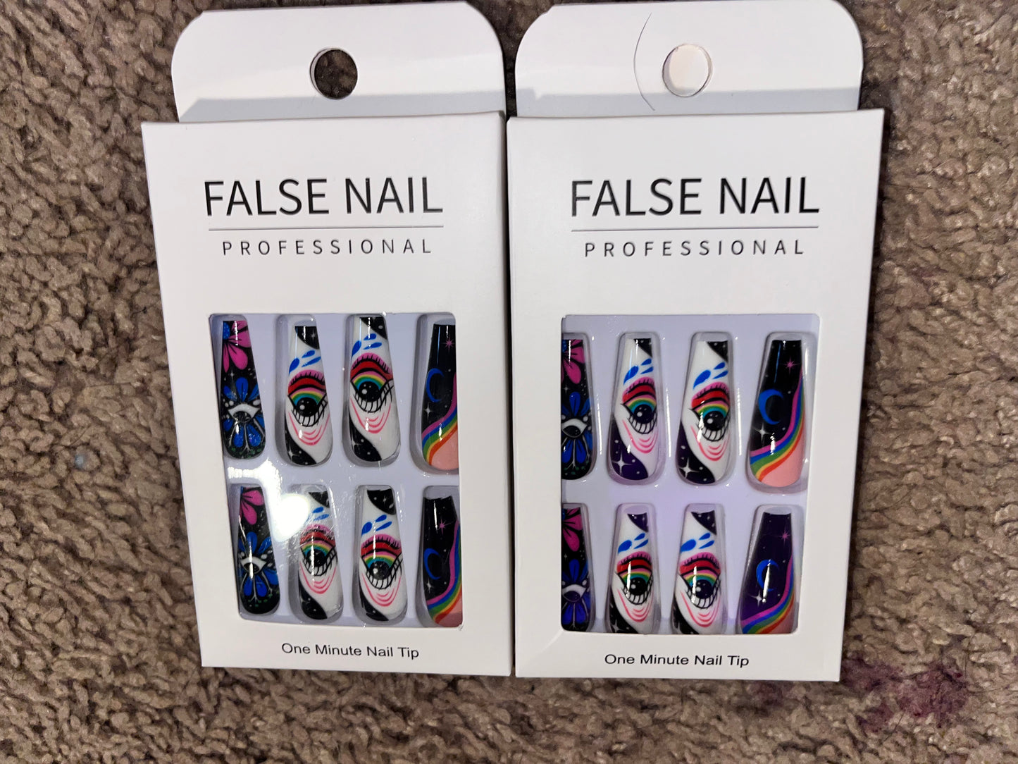 Trippy Vibes -Nail Set