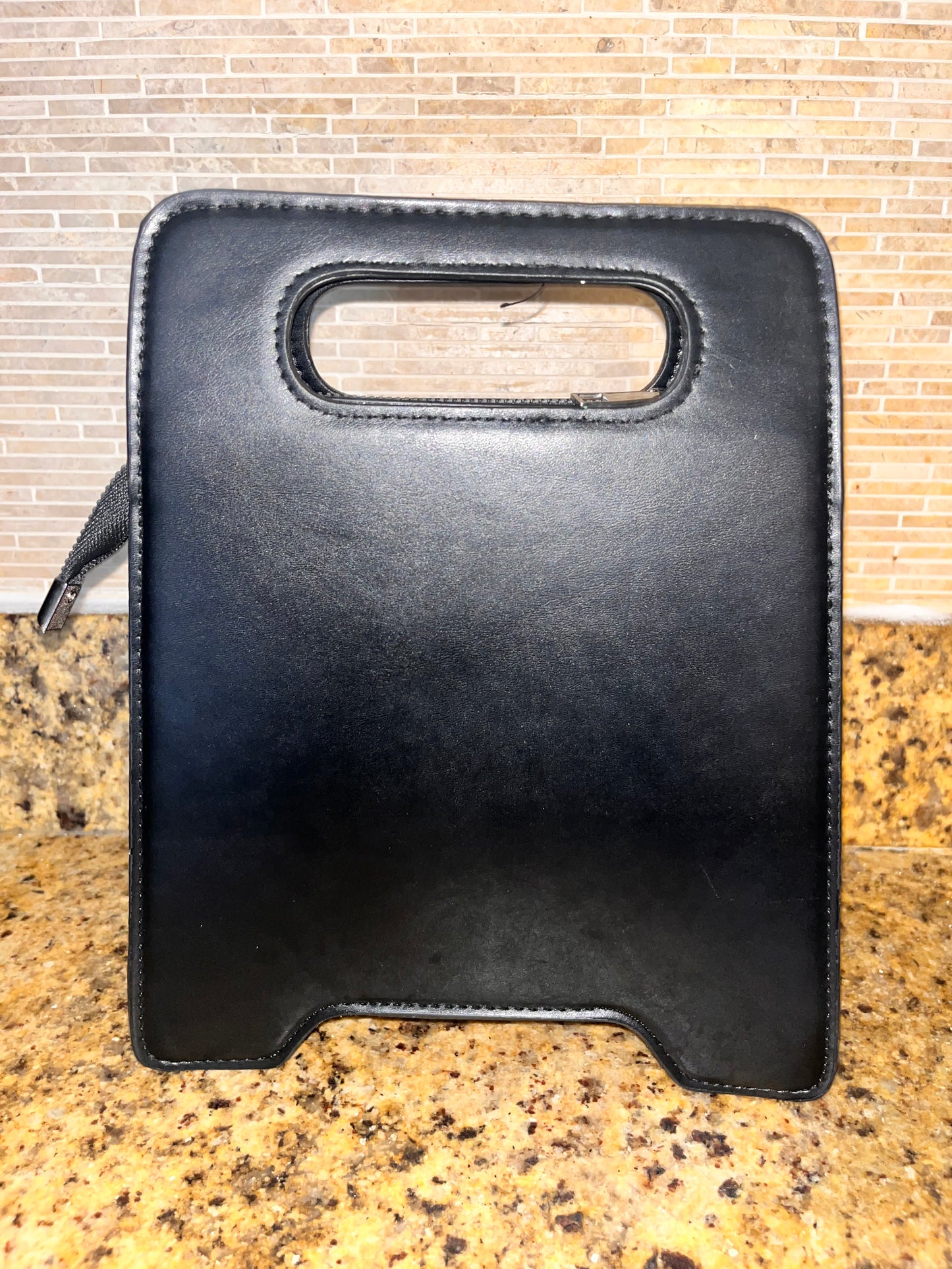 Stop Sign Black Small Handbag
