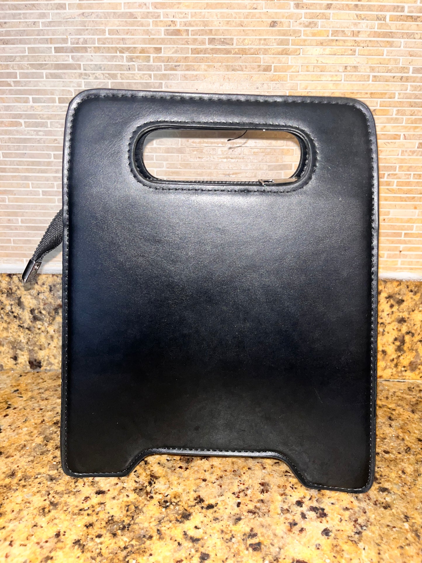 Stop Sign Black Small Handbag