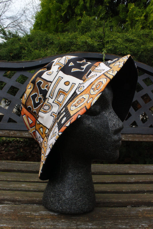 Afro print - bucket hat