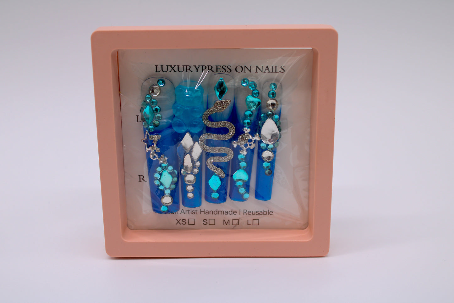 ICE QUEEN 3D PRESS-ON NAILS