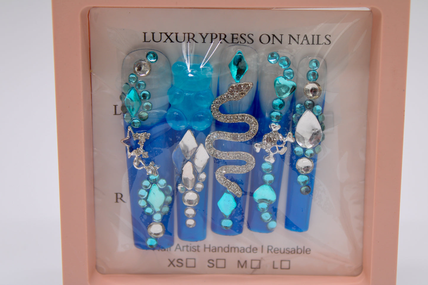 ICE QUEEN 3D PRESS-ON NAILS
