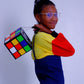 Rubiks cube Box -Hand Bag