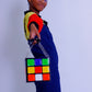 Rubiks cube Box -Hand Bag