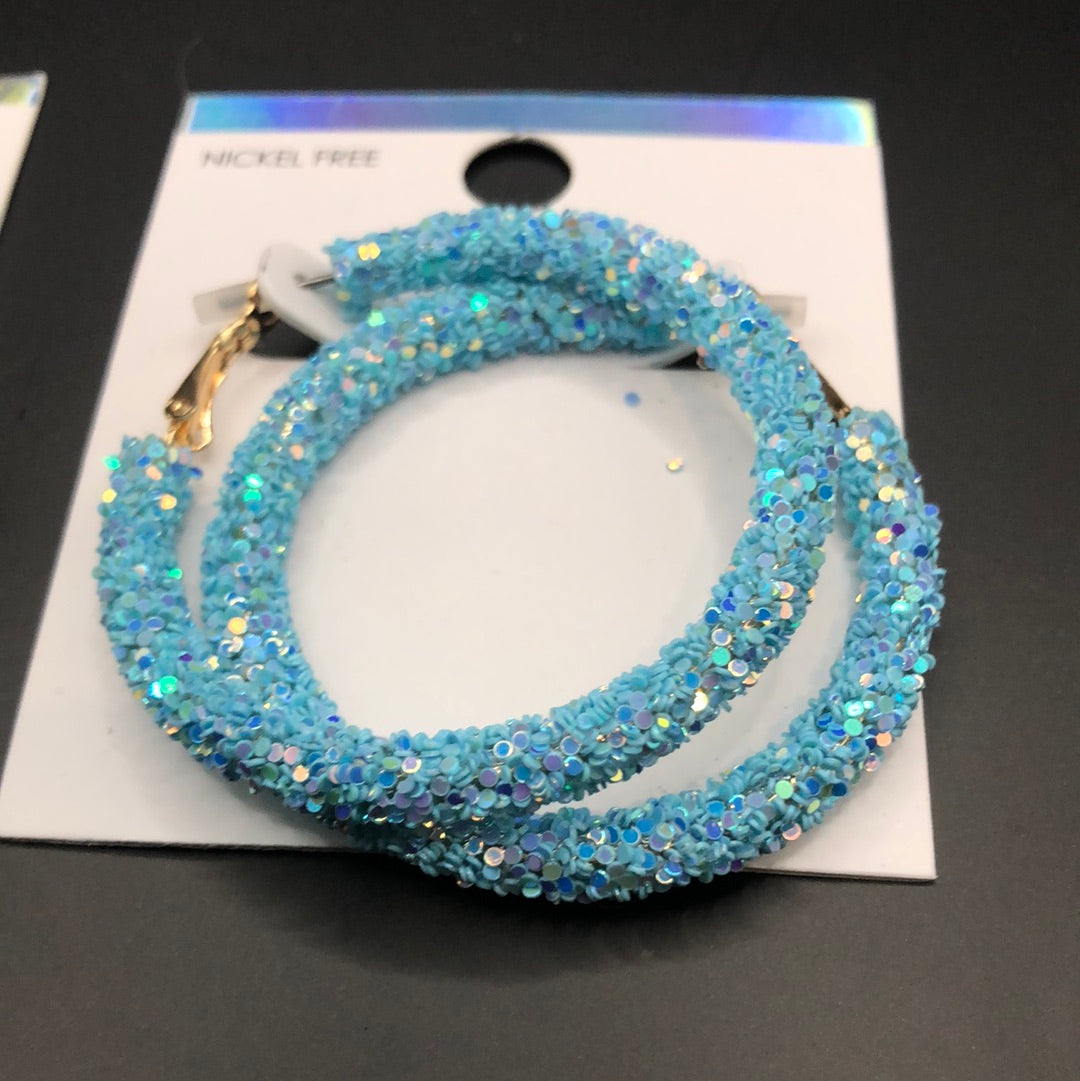 Rhinestone Hoops
